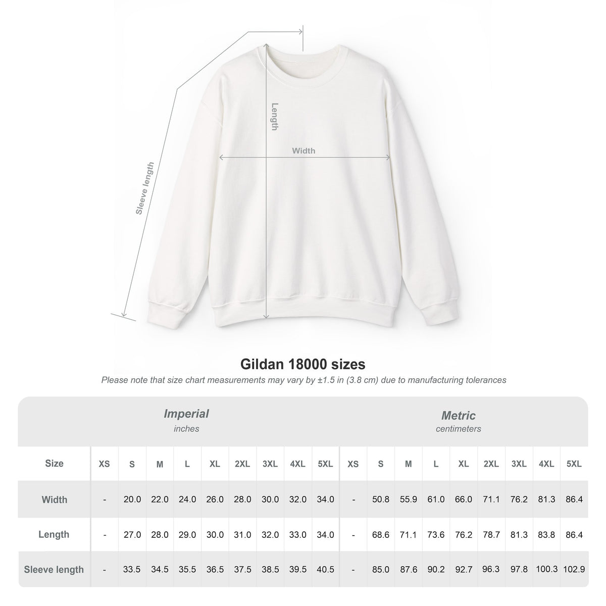 Crewneck Sweatshirt — 'The Art of Blending' Bronze Emblem Back Print