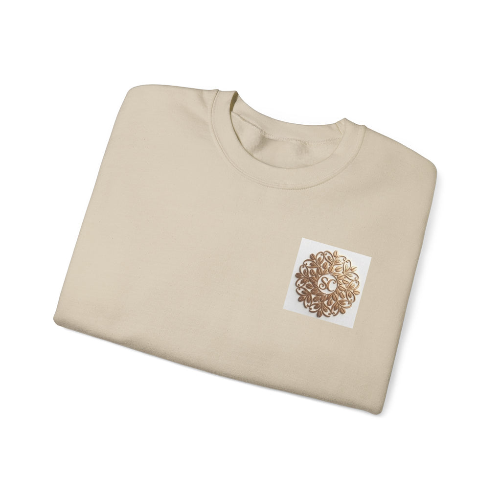 Gold Mandala Crewneck Sweatshirt