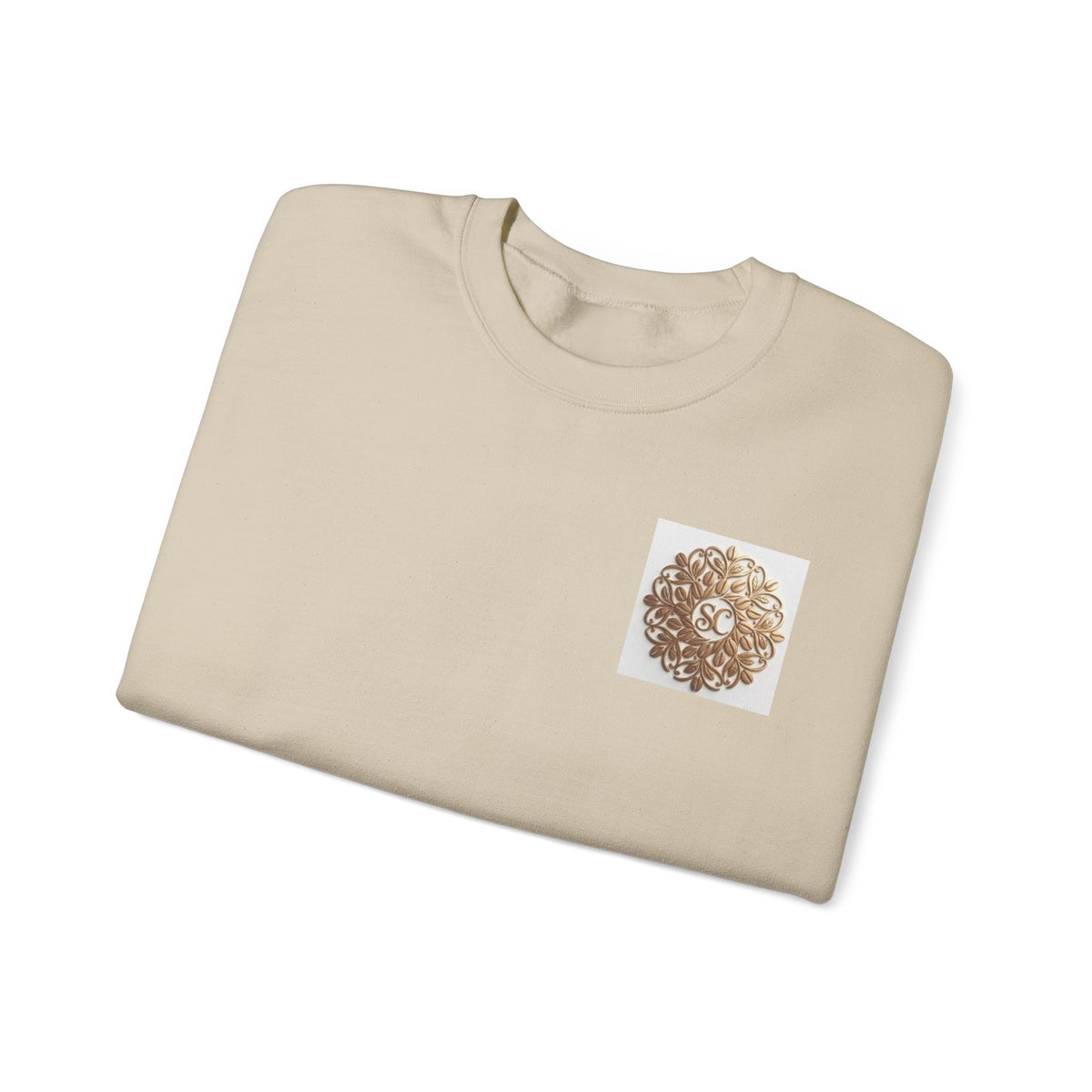 Gold Mandala Crewneck Sweatshirt
