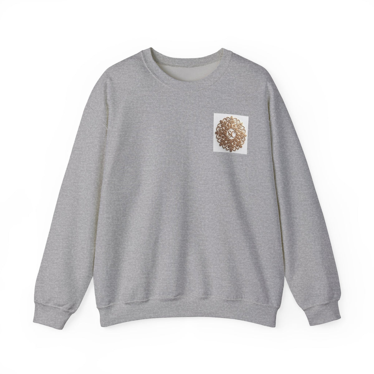 Gold Mandala Crewneck Sweatshirt
