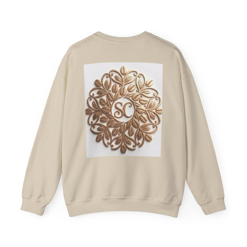 Gold Mandala Crewneck Sweatshirt