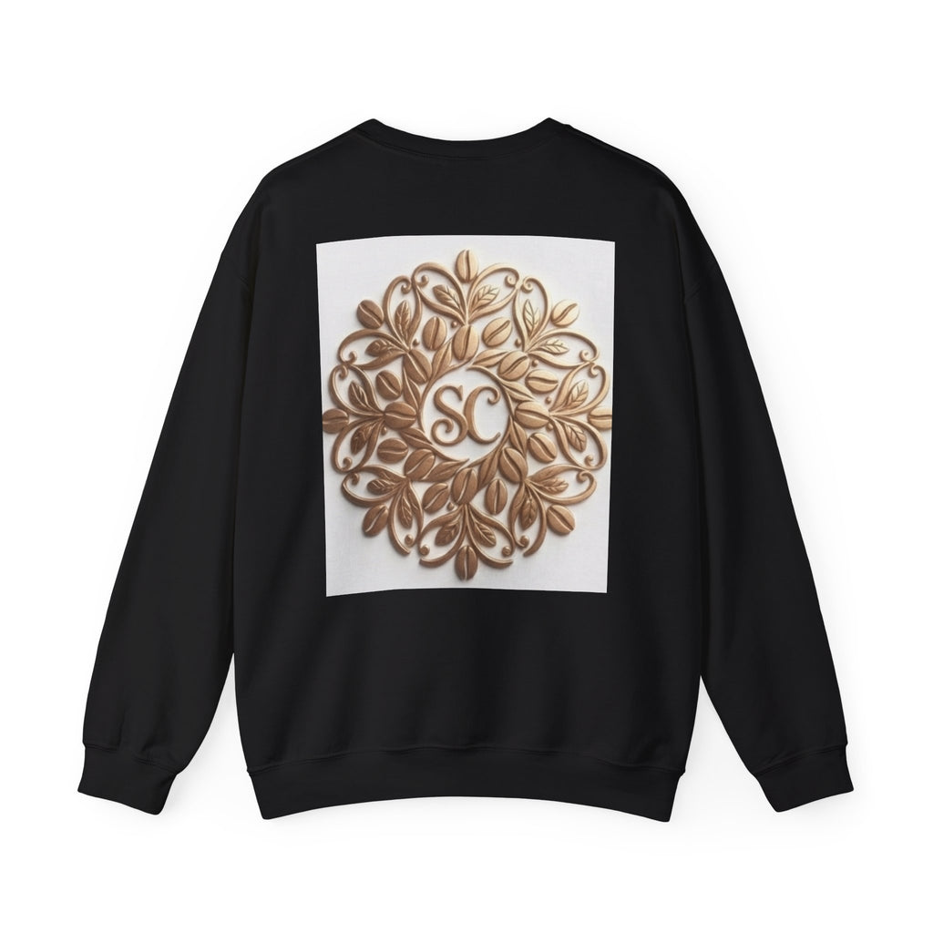 Gold Mandala Crewneck Sweatshirt