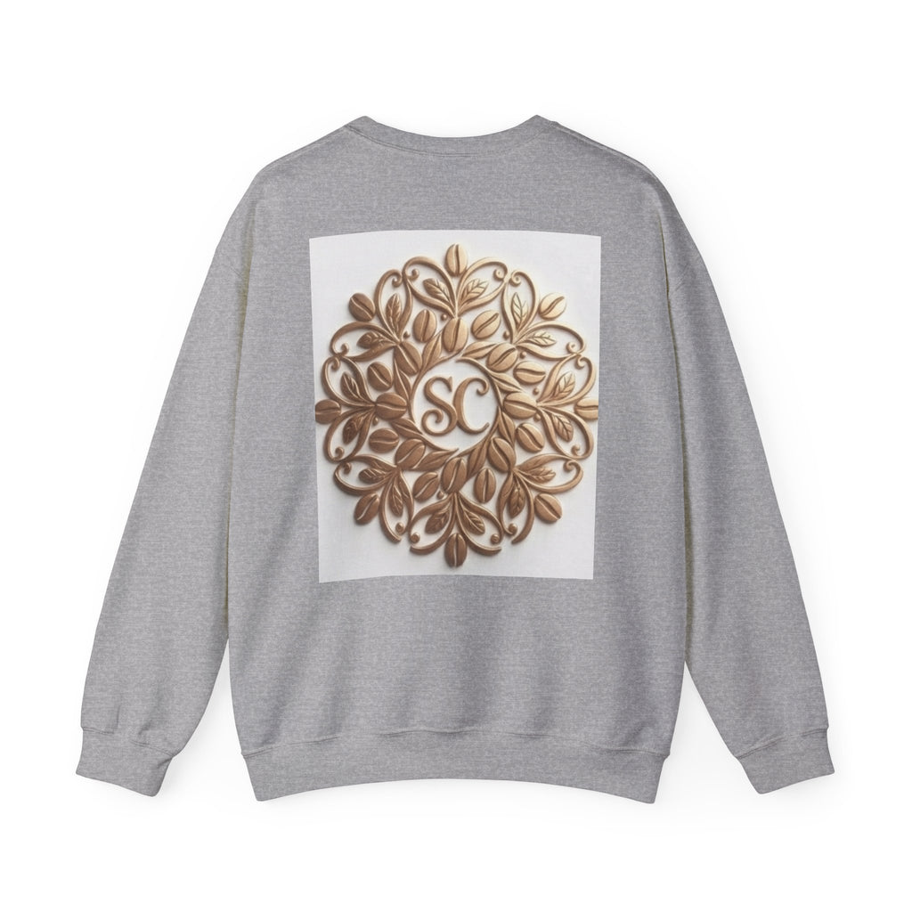 Gold Mandala Crewneck Sweatshirt