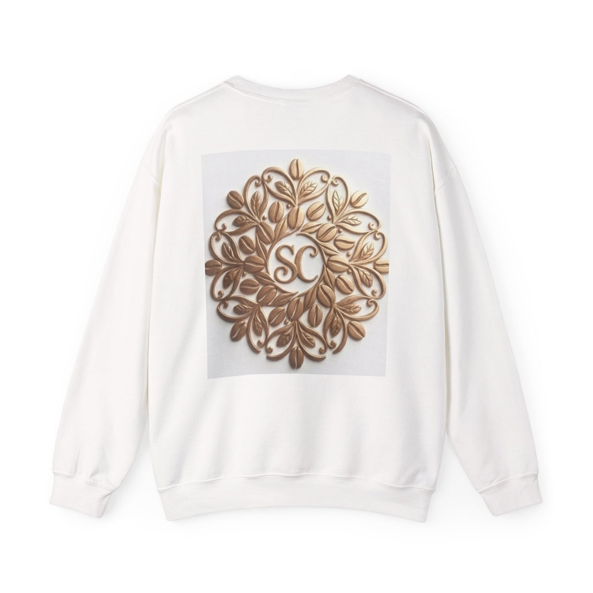 Gold Mandala Crewneck Sweatshirt
