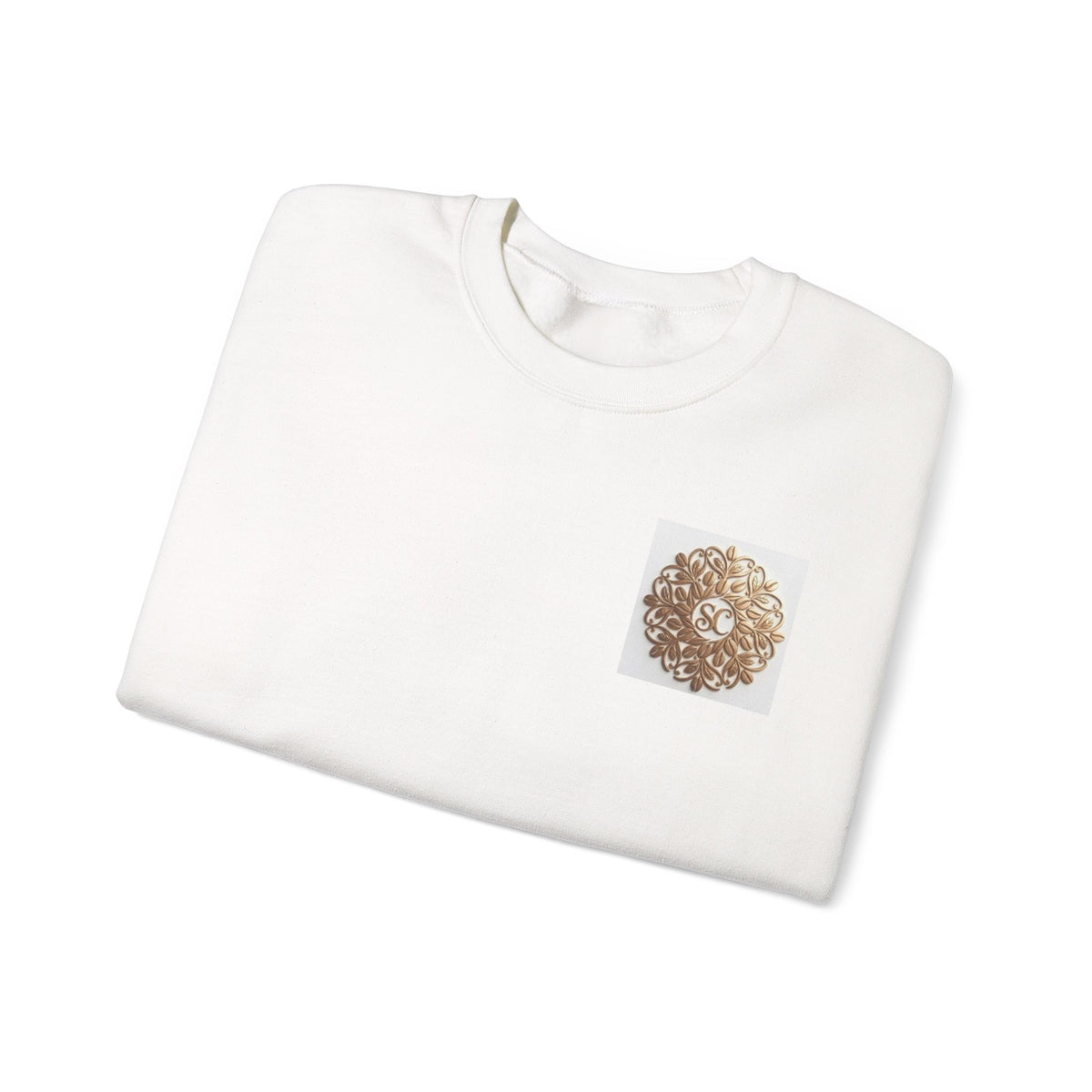 Gold Mandala Crewneck Sweatshirt