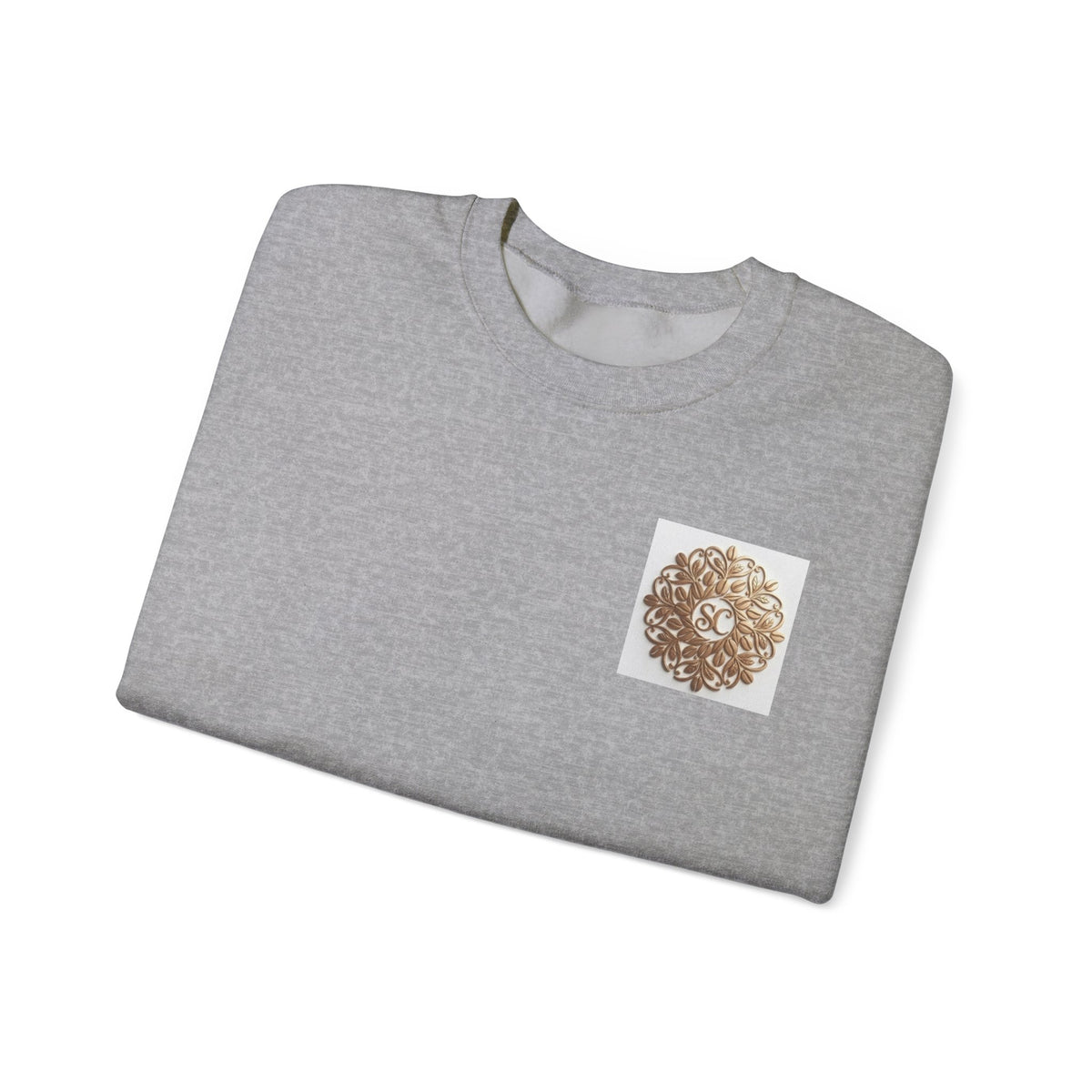 Gold Mandala Crewneck Sweatshirt