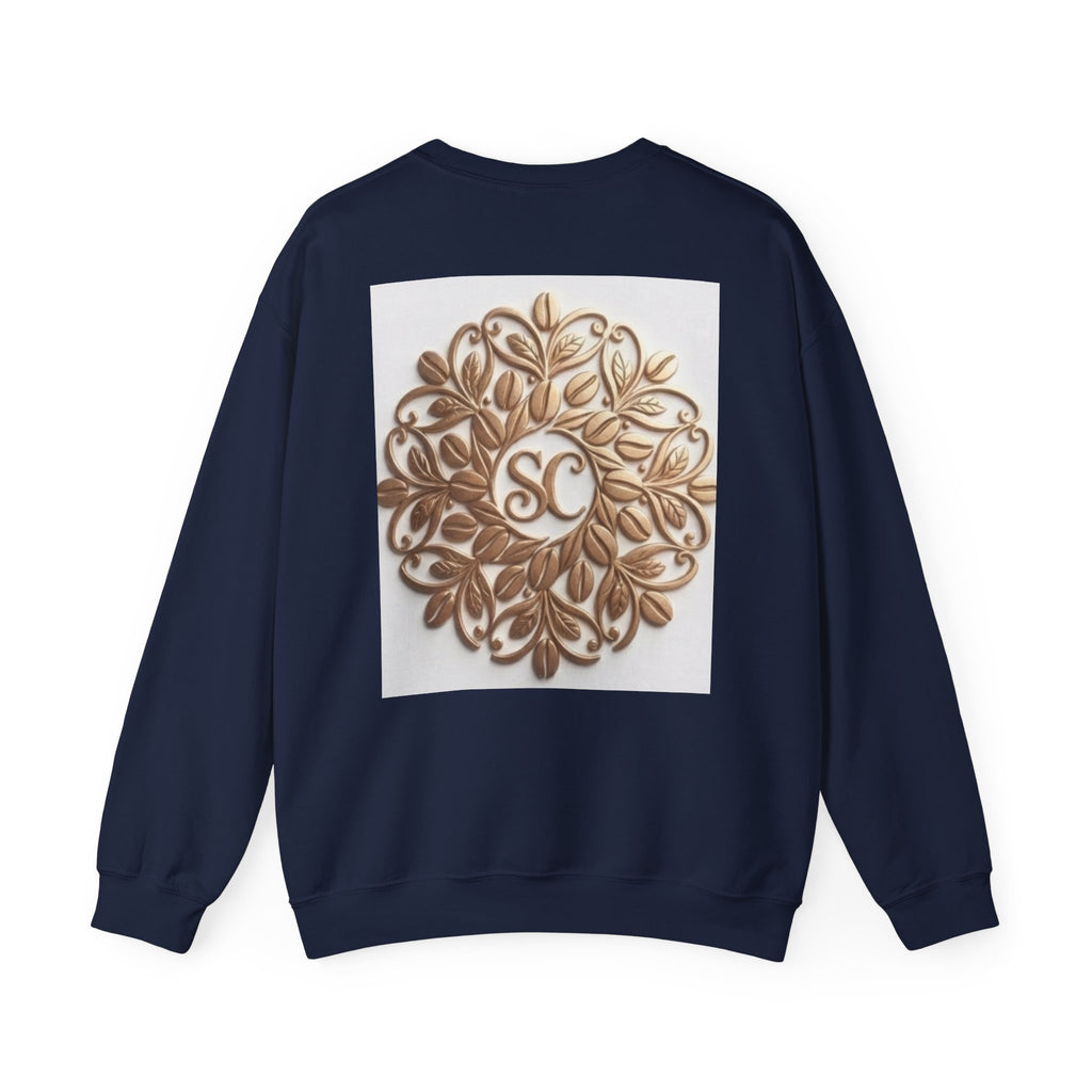 Gold Mandala Crewneck Sweatshirt