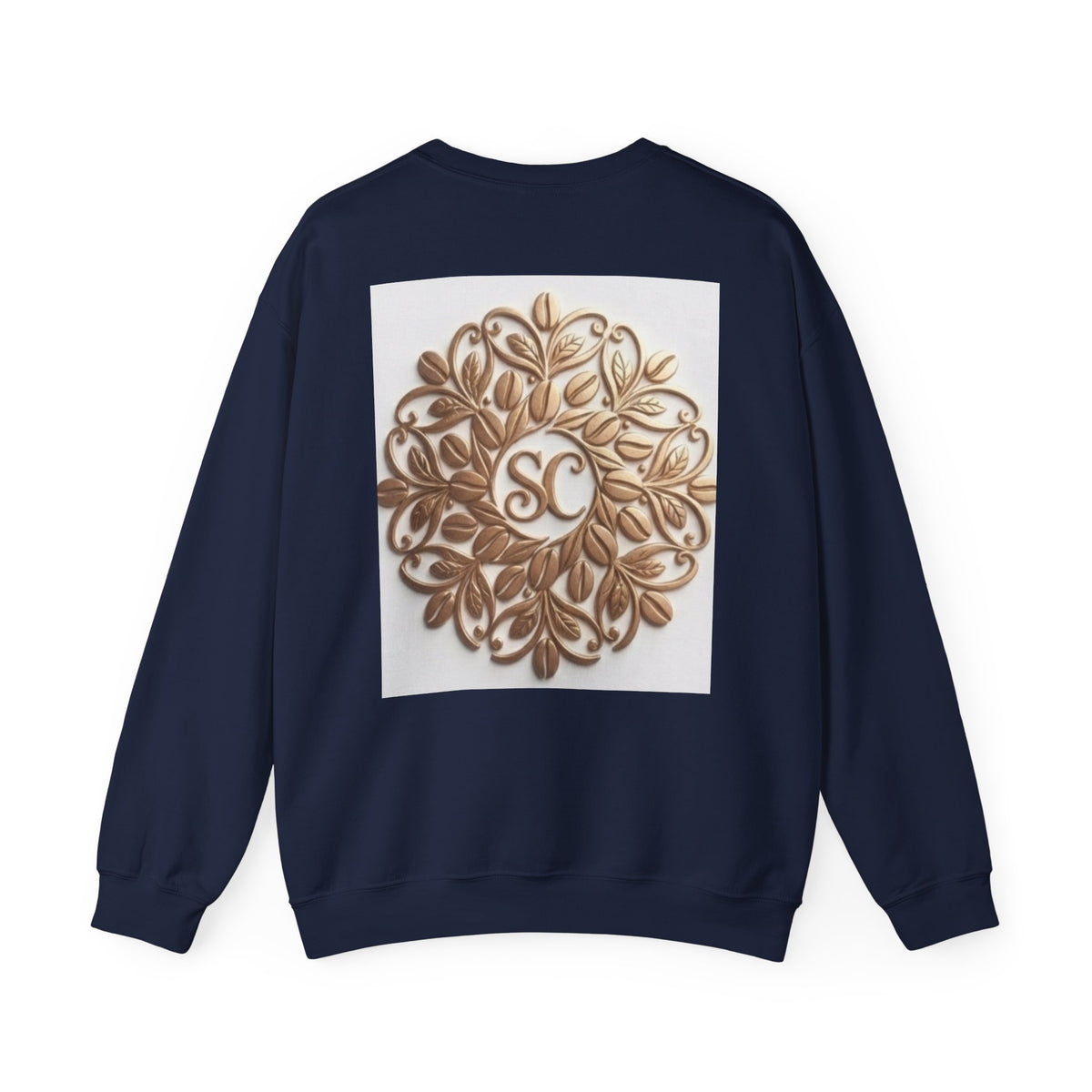 Gold Mandala Crewneck Sweatshirt