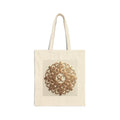 Mandala Sun Canvas Tote Bag