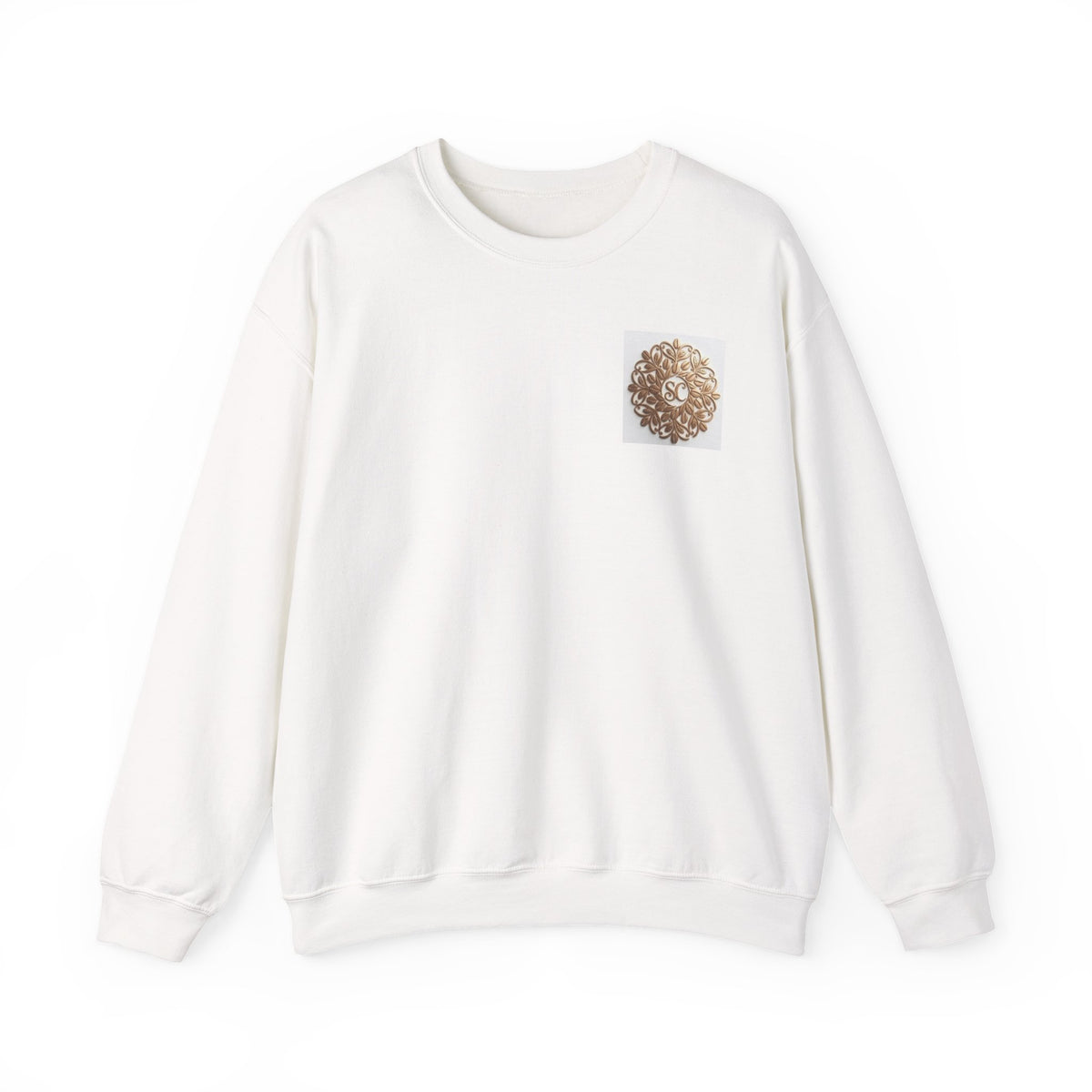Gold Mandala Crewneck Sweatshirt