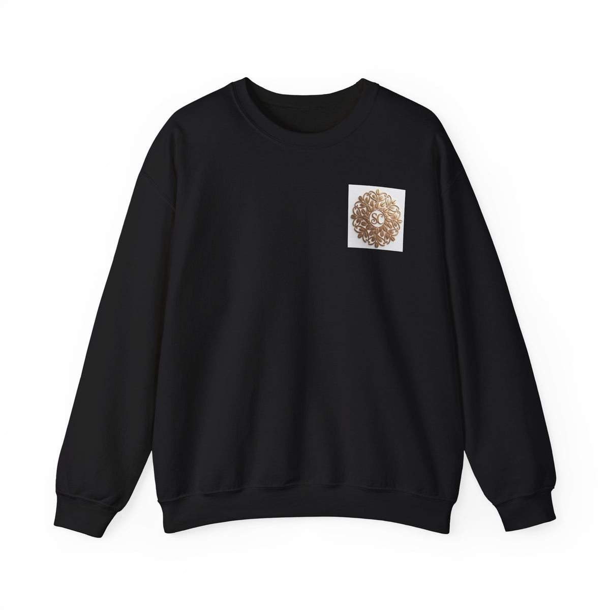 Gold Mandala Crewneck Sweatshirt