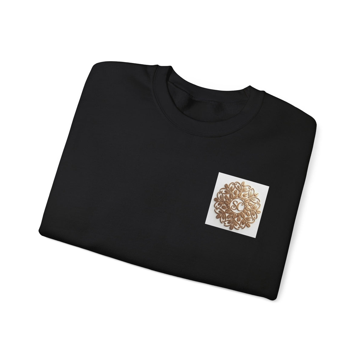 Gold Mandala Crewneck Sweatshirt